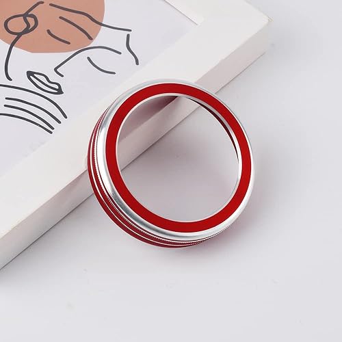 Miniatura 8 de PIFOOG Accesorios rojos de coche para Ford Explorer 2020 2021 2022 2023 2024 Cubierta de botón PRND Cubiertas de botones interiores Fit Explorer XLT