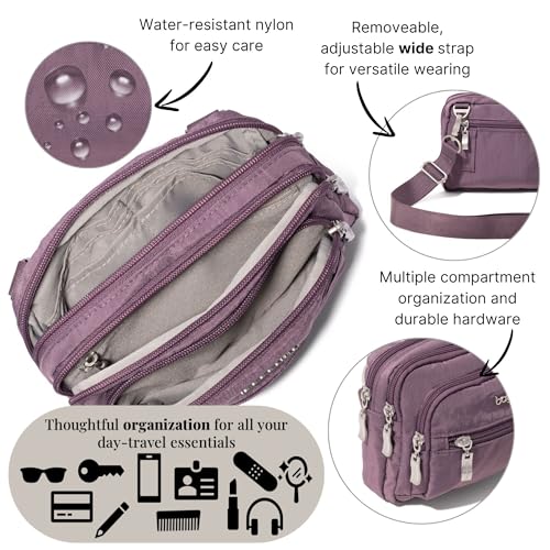 Image of Baggallini Triple Zip Bagg JAV Cross Body