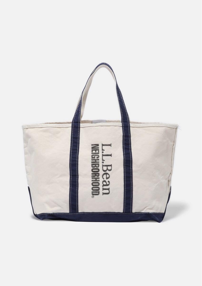 GENERIC NEIGHBORHOOD 25SS NH X L.L.BEAN TOTE-L ネイビー Lサイズ エルエルビーン ネイバーフッド
