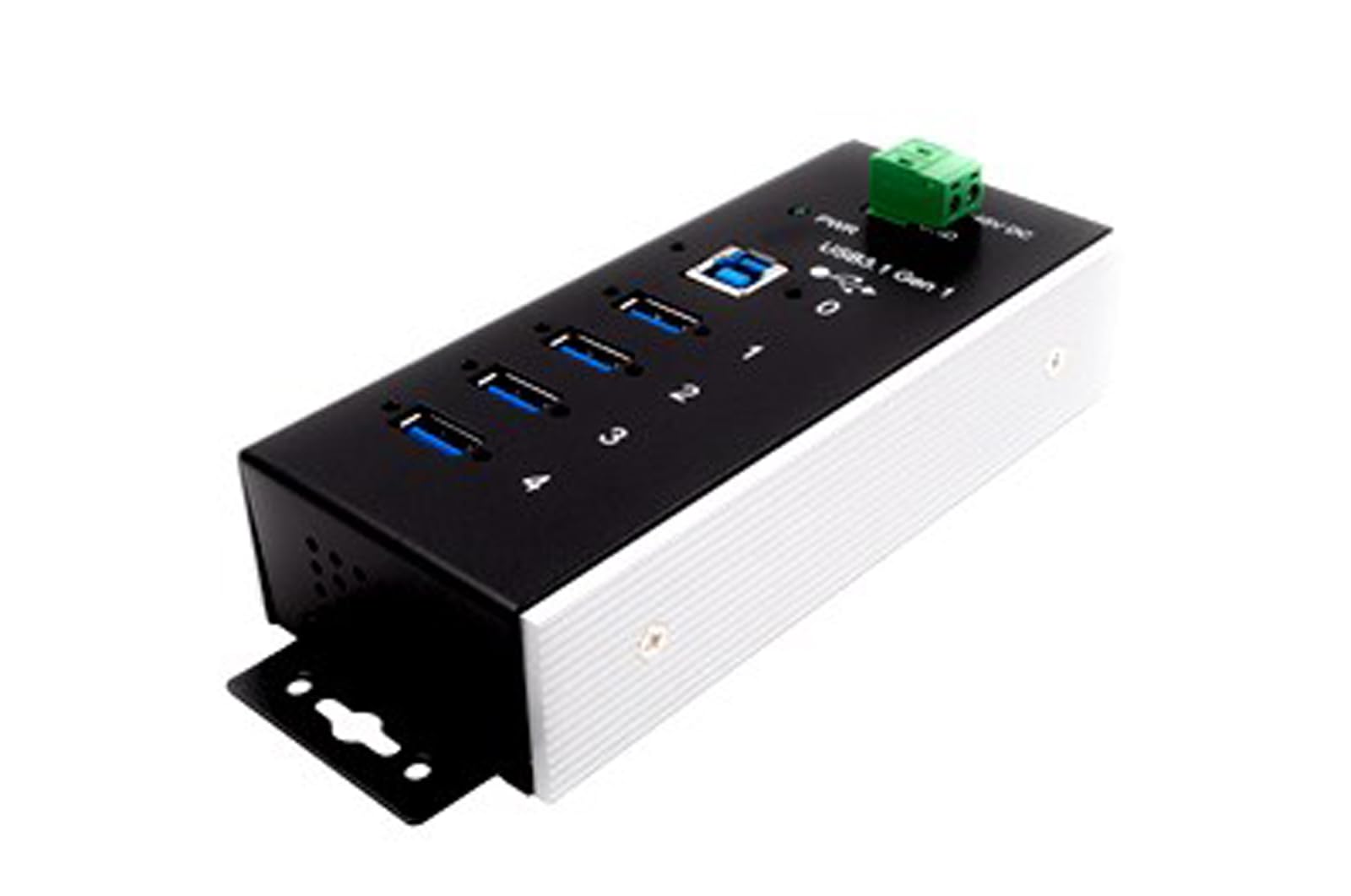 EXSYS EX-1185HMVS-WT metalowy hub USB 3.0 (4 porty)