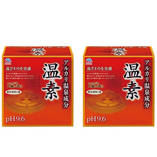 【医薬部外品】温素 入浴剤 セット 15個 (x 2)温泉成分(アルカリ湯質)血行促進( 疲労回復 肩こり 腰痛 冷え性 )アース製薬のサムネイル