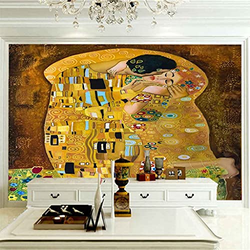 Papier peint canevas de qualité HD avec motif classique 3D panoramique - 4