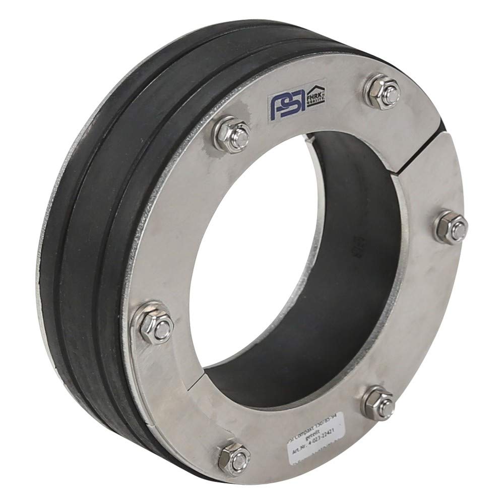 PSI Ringraumdichtung Compakt Solo - geteilt Kernbohrung 100 mm, Mediumrohr 46-56 mm