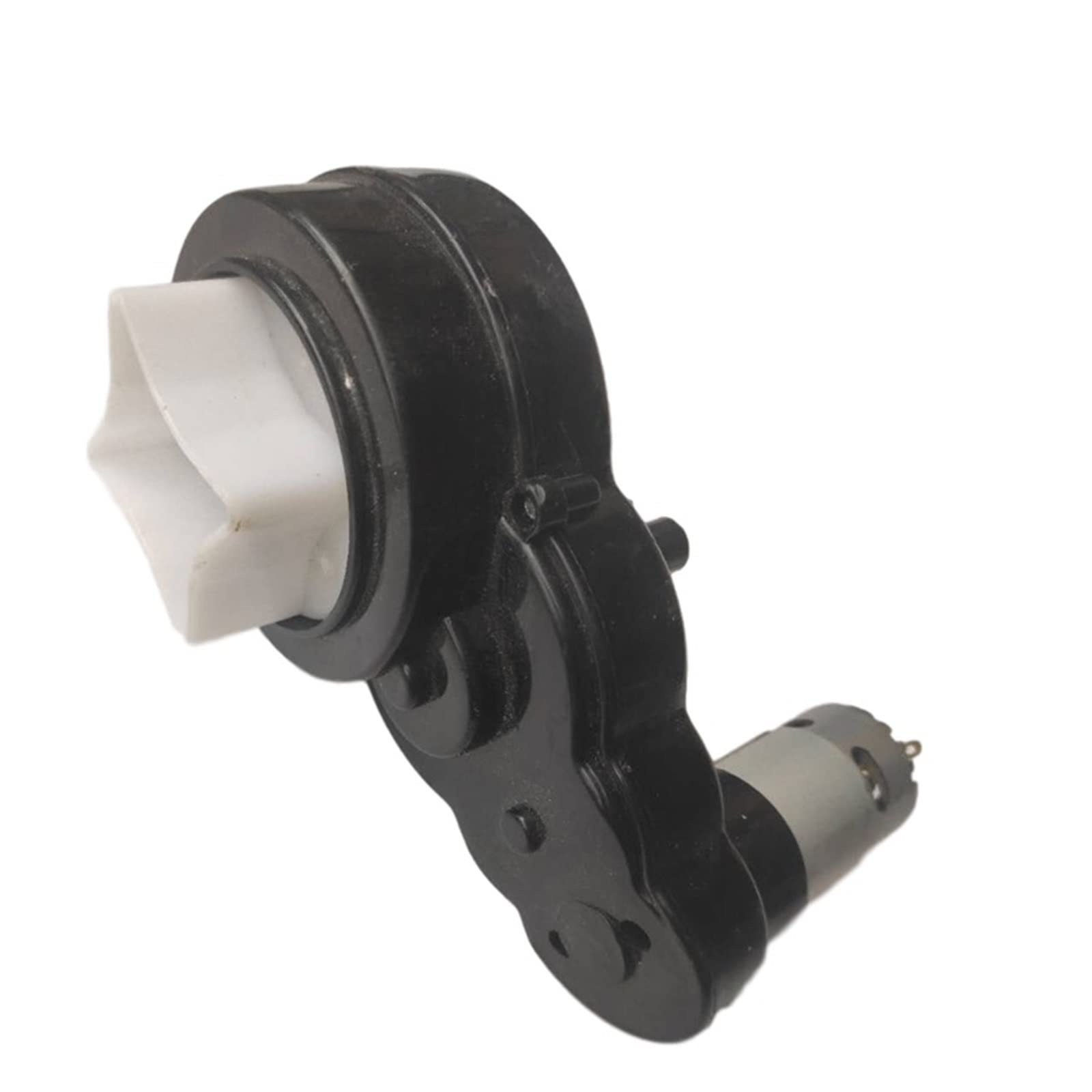 Silnik kierowcy 1 szt. RS550 DC Motor 6V 12V Elektryczny samochód Koło kierownicy Silnik Dzieci jeżdżą na zabawkach Silnik skrzyni biegów DIY Hobby Car Cztery rogi Skrzynia biegów Koło(12v 23000rpm)
