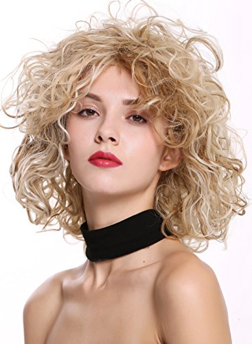 WIG ME UP, DW-2698 Lady Quality Wig short shoulder-length wild curls curly voluminous mixed blond