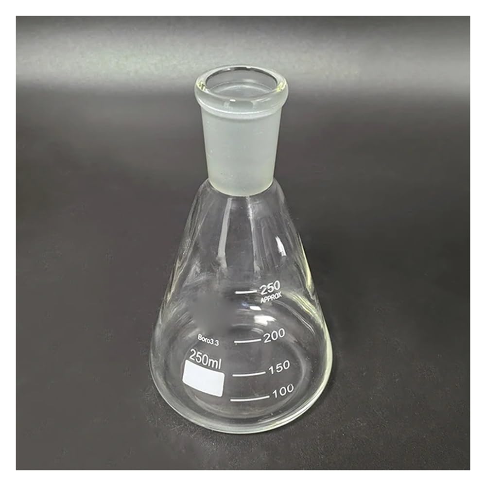 Attrezzature e forniture di laboratorio Beuta Erlenmeyer in vetro borosilicato, bottiglia conica, capacità 50-250 ml, forniture for vetreria