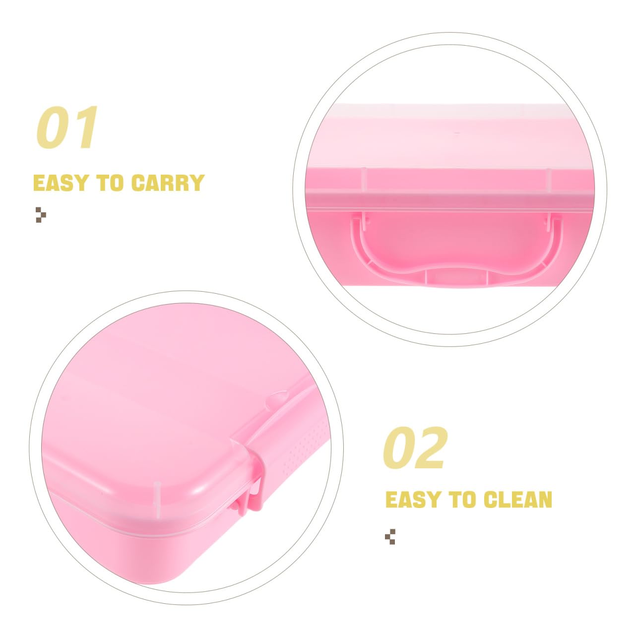 TOYANDONA Portable Kids Sand Tray with Handles Ultralight Sensory Play Tray and Storage Box for Indoor and Outdoor Creative Sand Mold Activities - Image 4