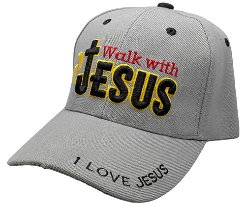 Image of Black Duck Brand Embroidered Walk with Jesus Adjustable Baseball Cap - Multiple Colors Available