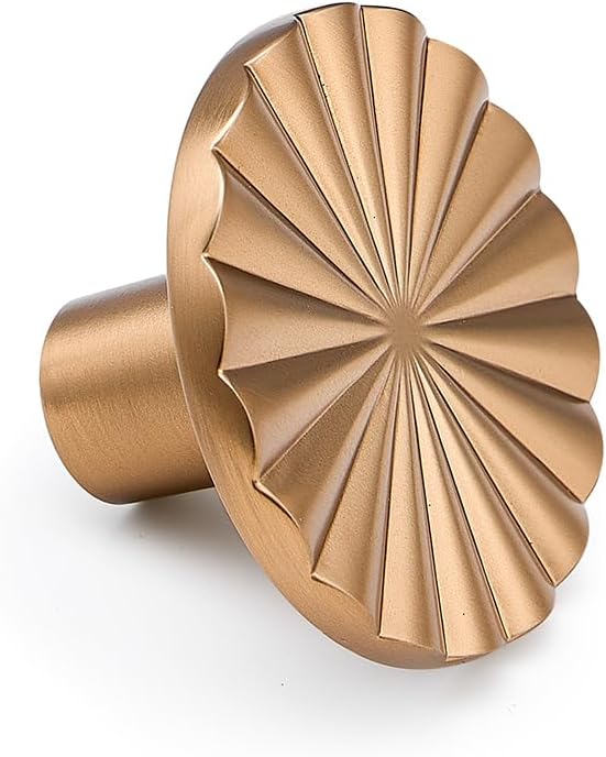 HARPOON 10 Pack 1.45 Inch Kitchen Cabinet Knobs,Modern Cabinet Bar Pulls,Drawer Handles Classic Home Furniture Hardware Champagne Bronze
