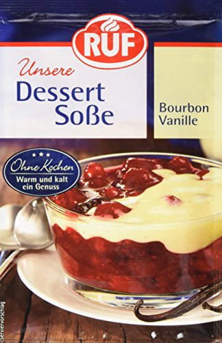 RUF Dessert Sosse Bourbon-Vanille, 36er Pack (36 x 40 g)