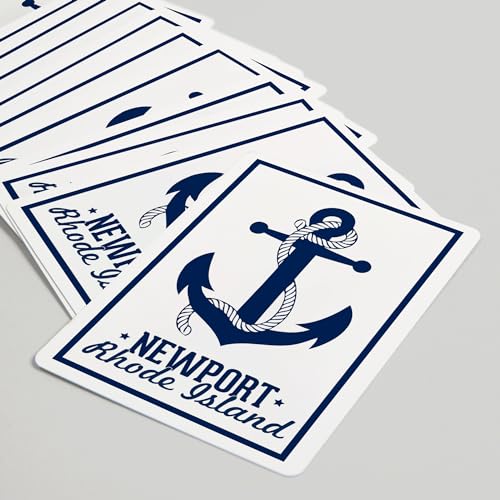 Baraja de cartas de poker Lantern Press tamaño estándar 52 cartas miniatura 5