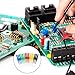 15Pcs Probes Pin Insulation Wire Piercing Needle Test Back Probe Kit Super Tip Multimeter Probe 0.7mm No-Destructive Test Probes for Car Tester Banana Socket Tester