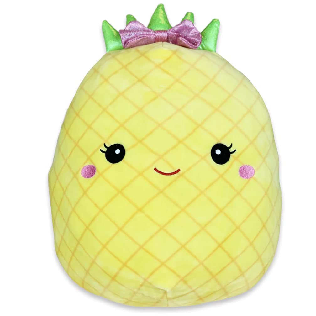 Squishmallow Oficial Kellytoy Food Squad Plush Toys Soft Plush Animal (8 Inch, Scarlett Strawberry) — view 21