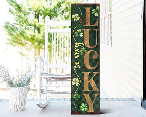 36-Inch Rustic Modern Farmhouse Entryway St. Patrick's Day 'So Very