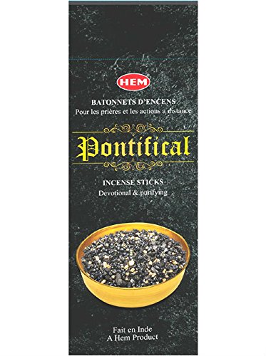 Ilhorin Bâtons Encens Hem Pontifical - Lot de 3 boites de 20 batonnets - Livraison Gratuite