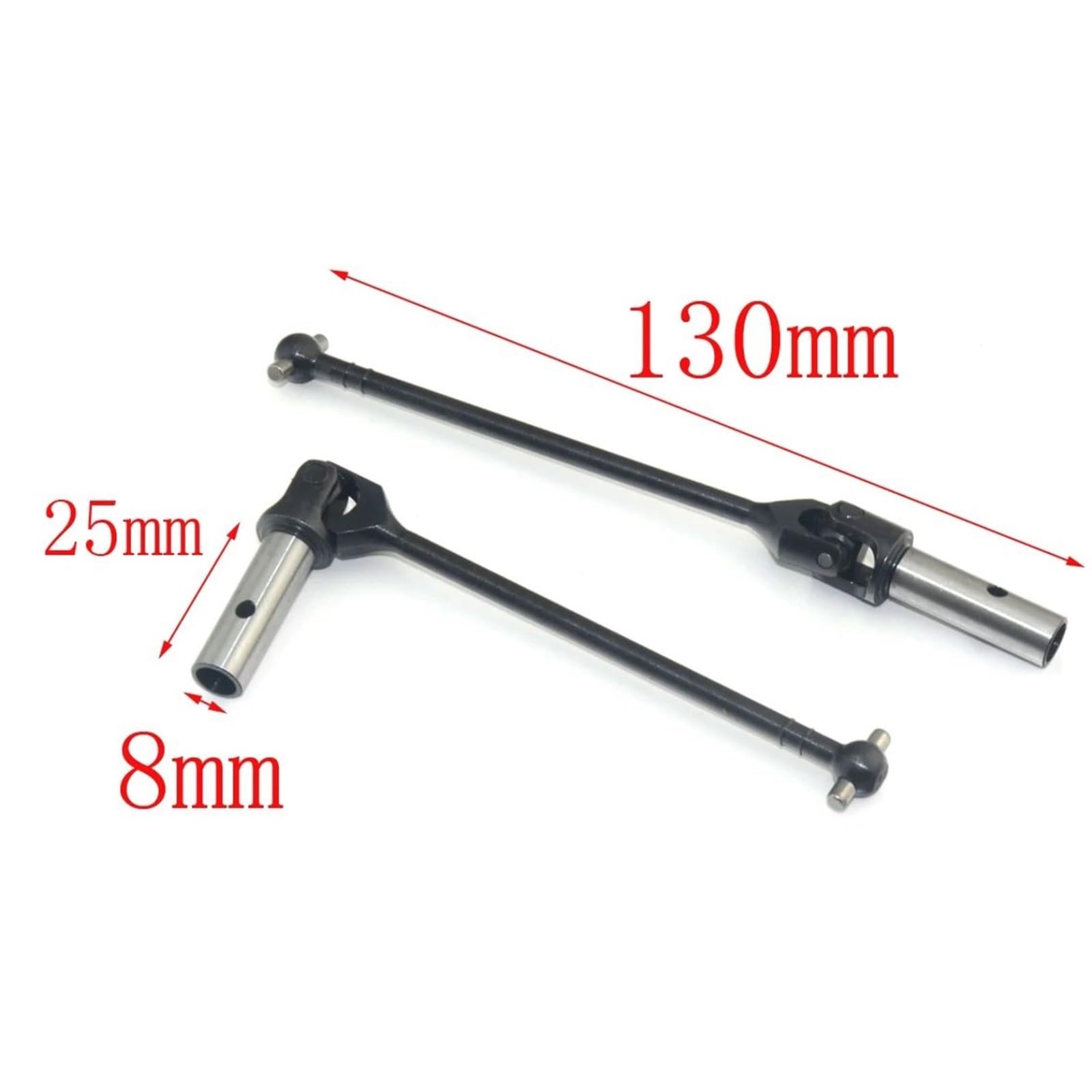2 Uds 89028 Eje Cvd para Ofna para Hobao para Star M9 8SC 1/8 RC