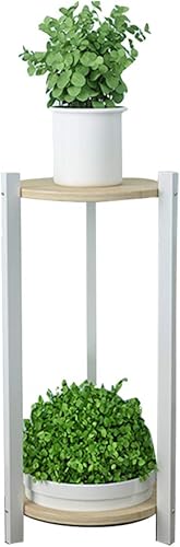 Flower Stand Indoor Double Layer Design,Flower Pot Stand Solid Wood,Living Room Balcony Plant Stand Waterproof Moisture Proof Flower Stand Indoor Double Layer Design,Flower Pot Stand Solid Wood,Living Room Balcony Plant Stand Waterproof Moisture Proof
