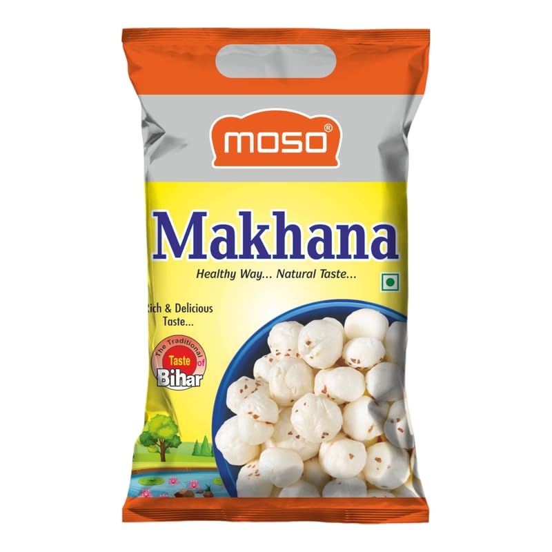 Moso Phool Makhana/Fox Nut (Handpicked), 250 g (Pack of 2