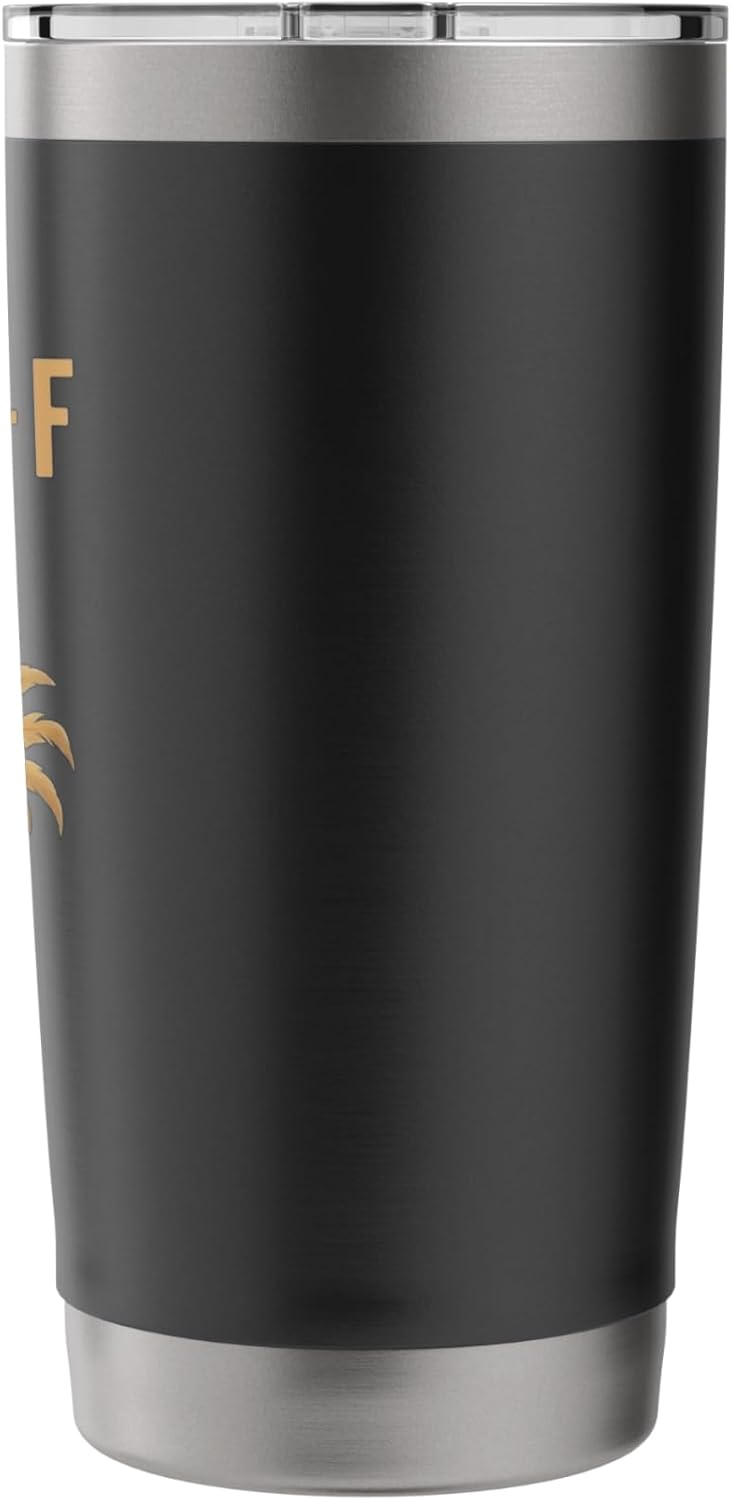 F-Caw-F Funny Chicken Stainless Steel Insulated Tumbler - Image 2