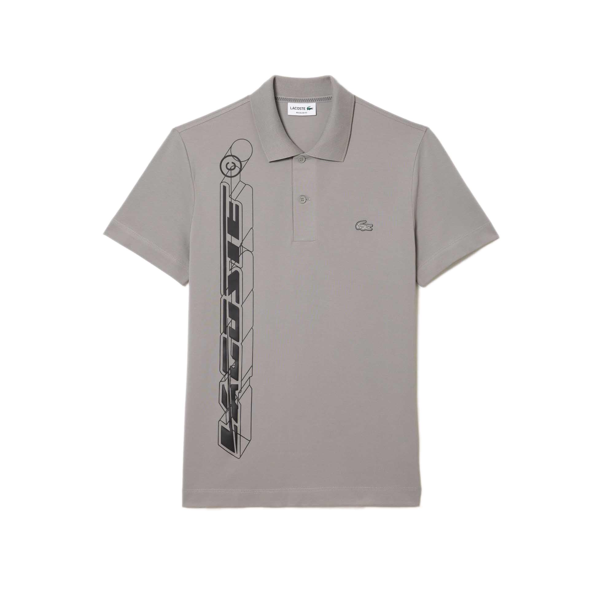 LacosteMen's Solid Regular Fit Polos