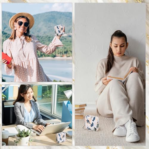 Image of 4Pcs Sanitary Napkin Storage Bag, Small Menstrual Period Bag Period Pouch Waterproof ,Tampon Organizer Pouch Tampon Pad Holder for Purse, Pad Bag Feminine Care First Period for Teen Girls School