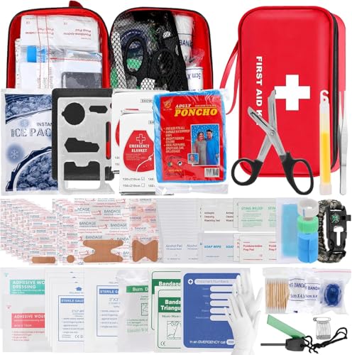 Botiquín de Primeros Auxilios, Mini Kit de Supervivencia Bolsa