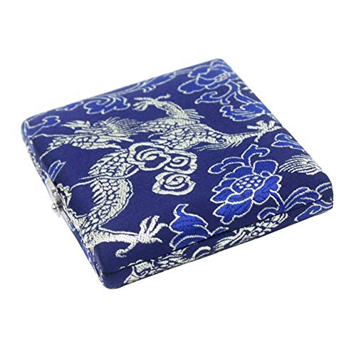 �y��o�b�O 6PCS�I�[�{�G���̂��߂̔������V���N�̕z�ŕ���ꂽ�I�[�{�G���[�h�P�[�X�z���_�[�{�b�N�X (Color : Blue)