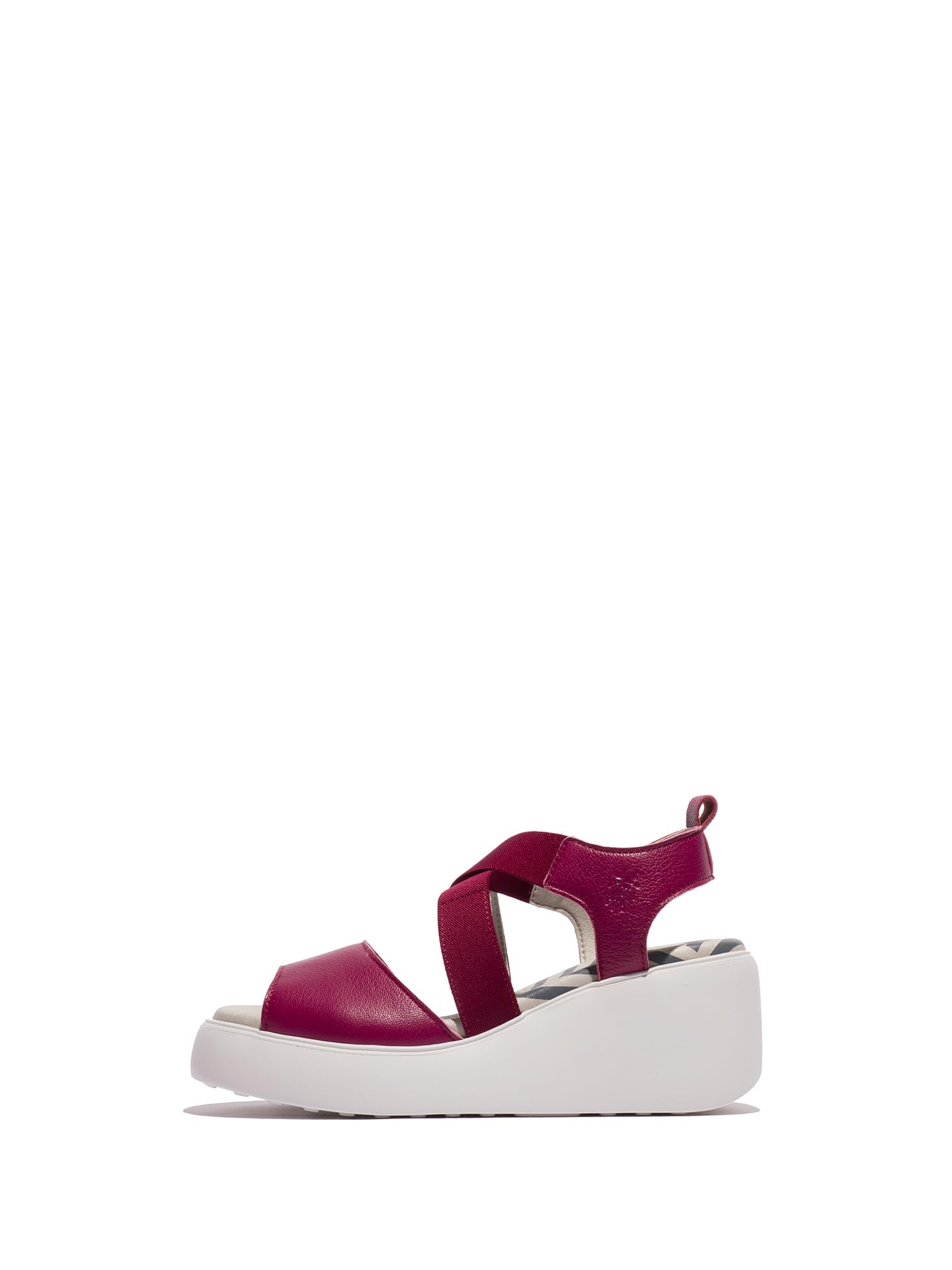Fly London DORF407FLY, Sandal Women's Fashion Shoes, BERRY, 8