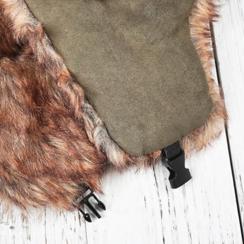 Image of ONWAY Trapper Hat Winter Hats for Women Men with Faux Fur Ear Flaps