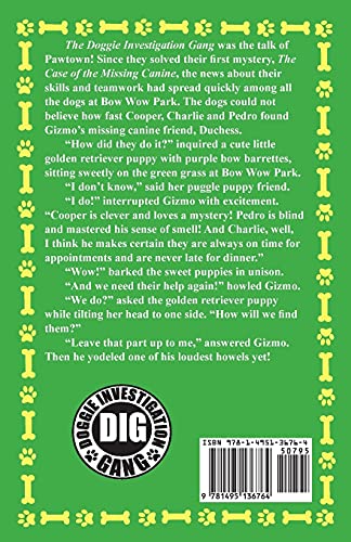 Doggie Investigation Gang, (DIG) Series: Book Two - The Case of the Missing Pendant - Image 2