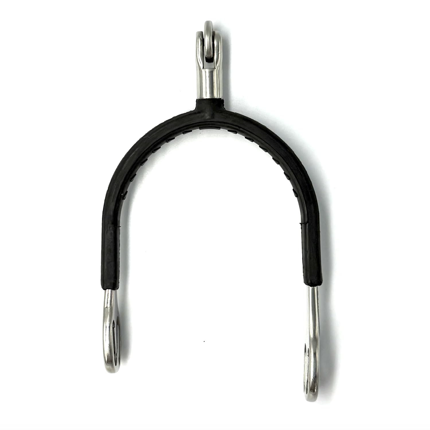 ES1082 METALAB SuperSpur Radsporen mit Soft Räder und Gummi aus hochwertiger Edelstahl Reitsporen Reiten Sporen Spur (M 40 mm - Damen)