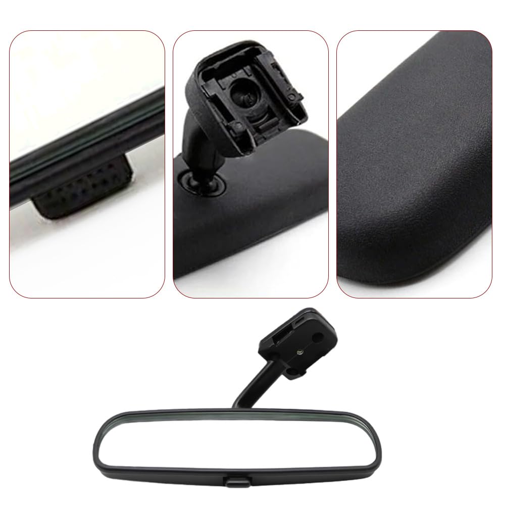 Espejo retrovisor interior Kacepar para coche, para instructor de examen de conducción, con atenuación manual, Compatible con Mitsubishi L200 Triton 2005-2014 MN124448