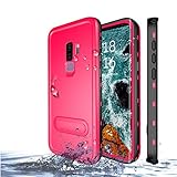 Samsung Galaxy S9 Plus Waterproof Case, Full-Body Rugged Holster Case with Built-in Screen Protector and Kickstand for Galaxy S9+ Plus (2018 Release)