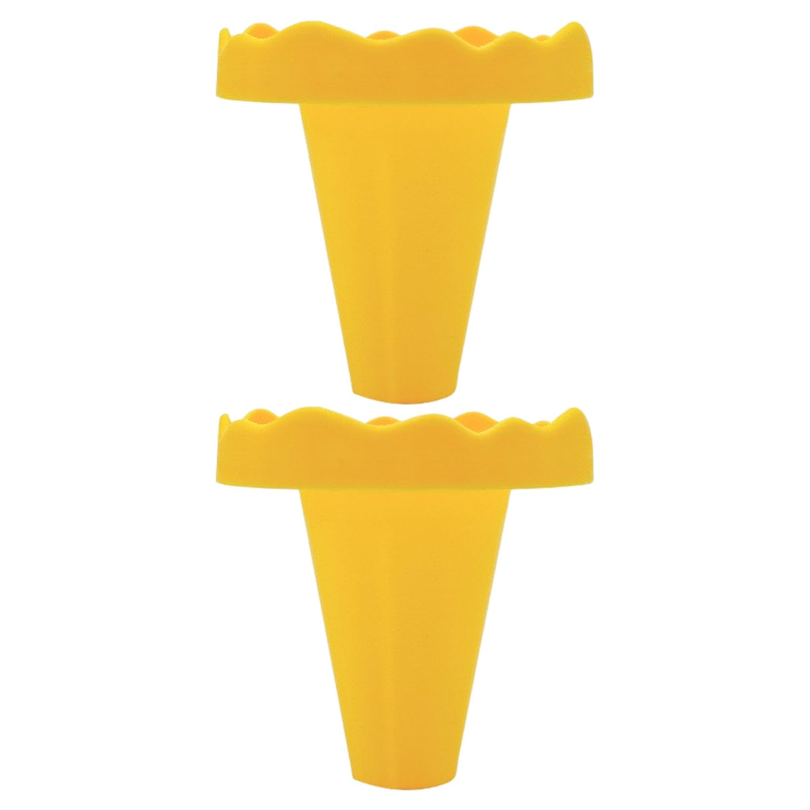 FACAILUO 2 Piece Ice Cream Cone Holders Leak Proof Not Mess Design for Kids Adults Treats Snacks Accessories