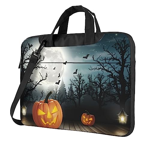 Sac pour ordinateur portable bureau et travail porte-documents Halloween chauve-souris
