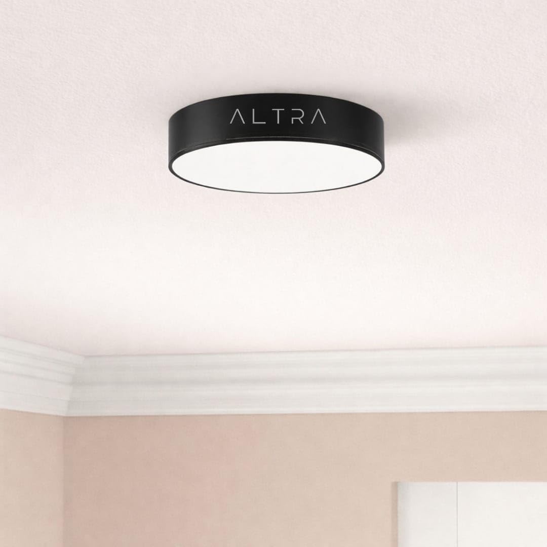 12W Rimless LED Surface Panel Light | Wide Voltage Operation | Warm White | Polycarbonate Body | Black Finish | for Living Room, Office, Showroom Roof-image-10