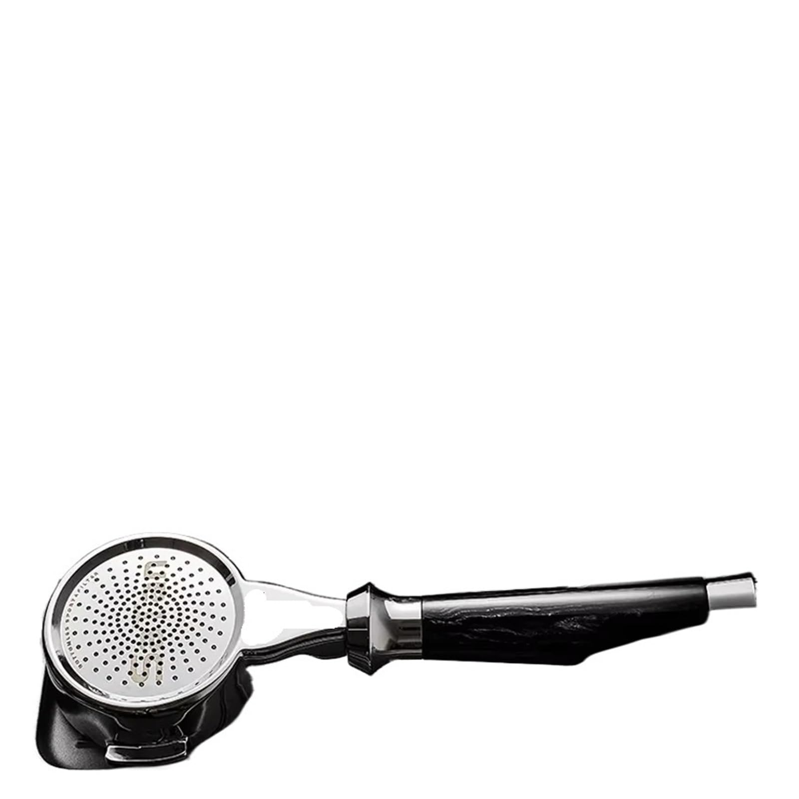 58 Mm For Cafetera E61, Portafiltro Sin Fondo Profesional Barista Deluxe, Compatible Con MUVNA, Portafiltro Espresso De Una Sola Pieza Serie Satan.(Hades-black)