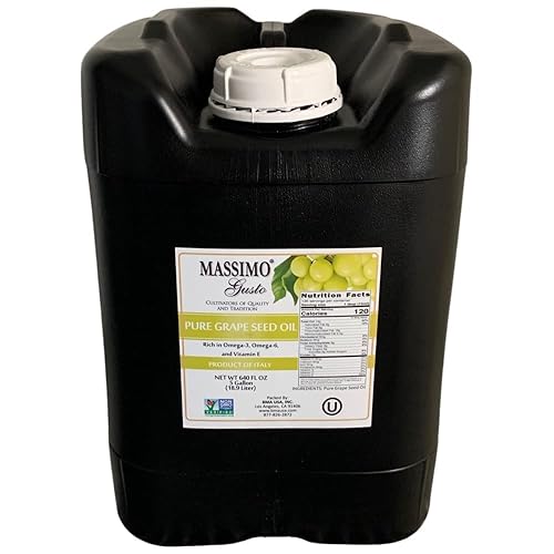 Miniatura 2 de Massimo Gusto - Aceite de semilla de uva - 5 galones a granel
