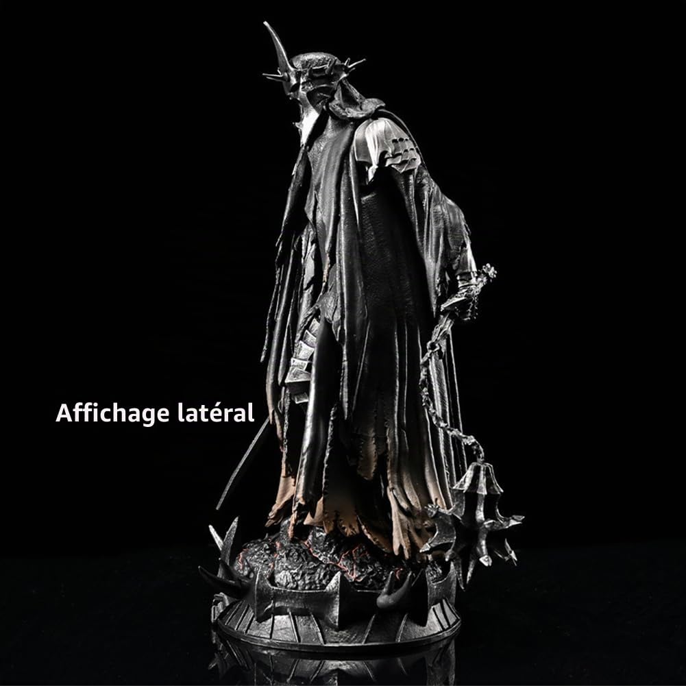 Statuette Angmar du Seigneur des Anneaux Action 3D Roi-Sorcier Figurines de poupée Statique Film Jouets périphériques Figurine PVC 10,2 Pouces Cadeaux pour Les Fans de cinéma