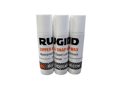 Lubricante con cremallera, paquete de 3 barras de cera para cremalleras impermeables en enfriadores, bolsas, trajes de neopreno, equipo de buceo,