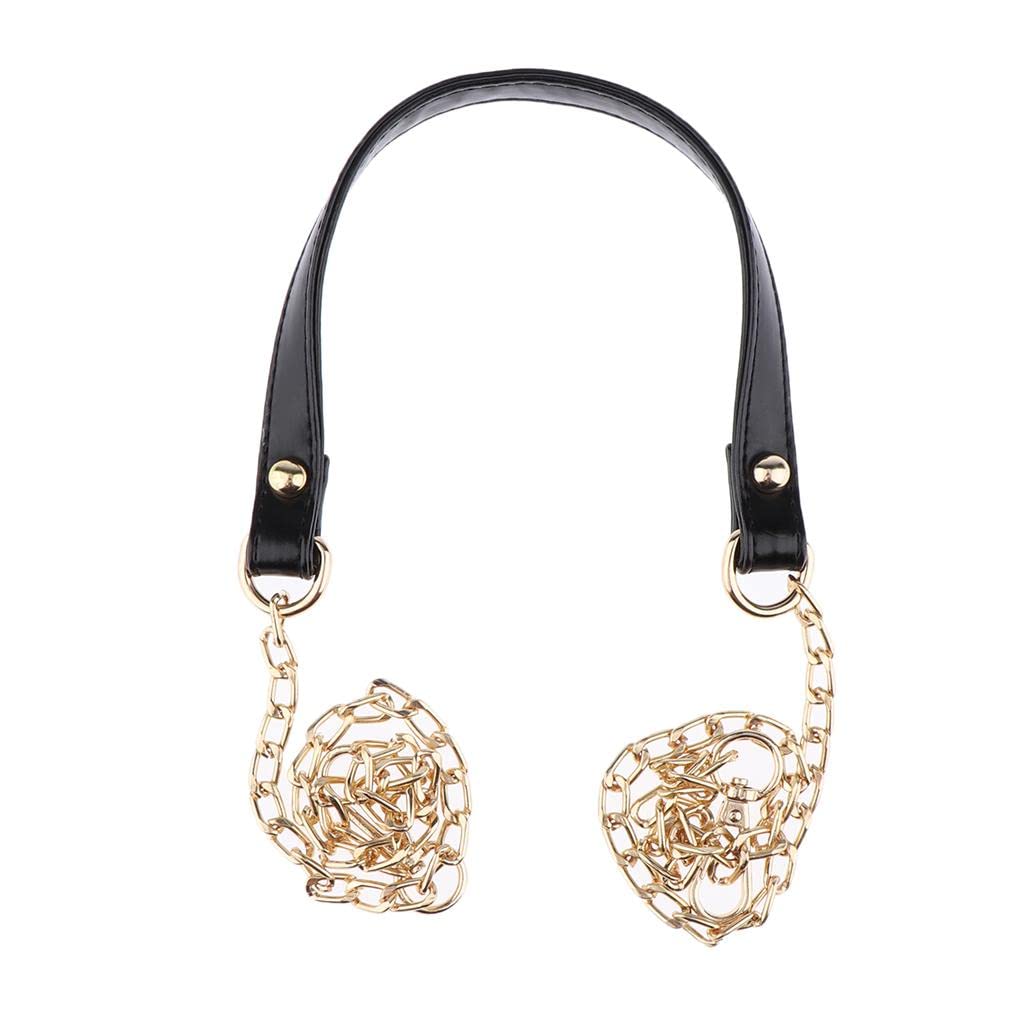 Replacement Chain Strap Handbag Handle for Shoulder Bag Crossbody Black-image-15