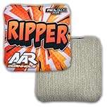 AAR CORNHOLE - Ripper Cornhole Bags - ACL Pro Stamped 2026 - Set of 4 Bags - Made in The USA - Shock Edition - Orange
