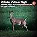 VOOPEAK Cellular Trail Camera, 2.5K Trail Cameras with Color Night Vision, Built-in SIM Card Live Streaming Pan 355° Tilt 90° Game Camera Solar Powered Motion Activated No WiFi Needed
