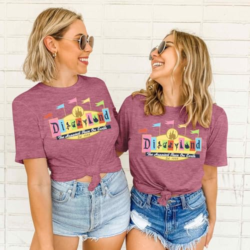 Image of Magical Shirt for Women Magic Kingdom Castle Tshirt Princess Shirts