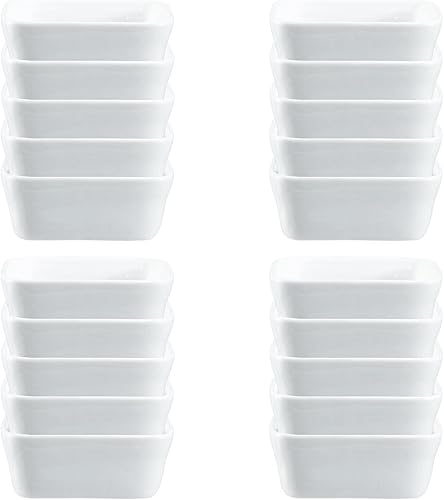 SOCOSY Plato de cerámica multiusos de forma cuadrada, platos para condimentos, cuenco de inmersión para sushi, platos para aperitivos, platos para SOCOSY Plato de cerámica multiusos de forma cuadrada, platos para condimentos, cuenco de inmersión para sushi, platos para aperitivos, platos para