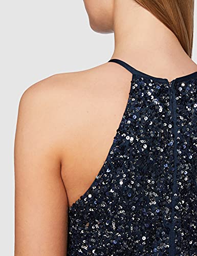 Maya Deluxe Damen Maya Deluxe Maxi-jurk voor dames, Navy, 48 EU, 20 UK 3