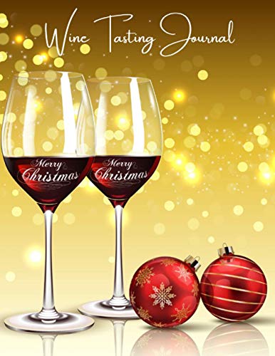 Wine Tasting Journal Merry Christmas: An excellent log book to keep track of wine and tasting notes, a perfect gift for wine lover. image 2