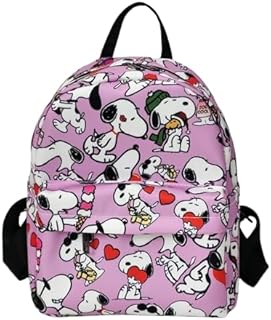 ス ヌーピー リュックサック 大容量 出張 多機能 男女兼用 バックパック 防水 軽量 収納 旅行 通学 通勤 アウトドアアクティビティ お祝い プレゼント 非公式 [並行輸入品]