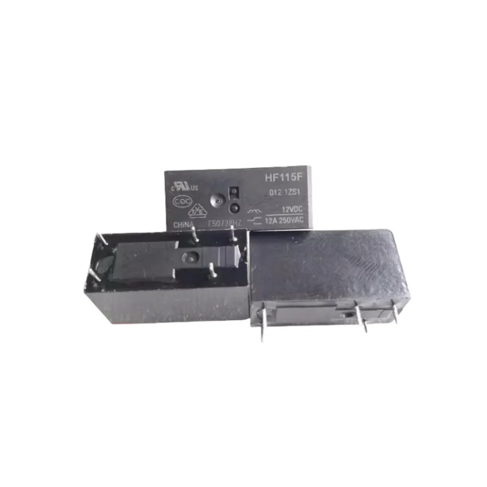 Relais HF115F-005-1ZS1 5VDC pour circuit imprimé d'appareil électroménager - 7