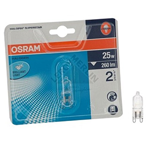 Preisvergleich Produktbild HV-Halogenlampe, G9 / 25W, klar, HALOPIN®